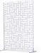 VEVOR Screen Room Divider Privacy Scherm Scheidingswand Vrijstaand 120x50.8x193cm Wit