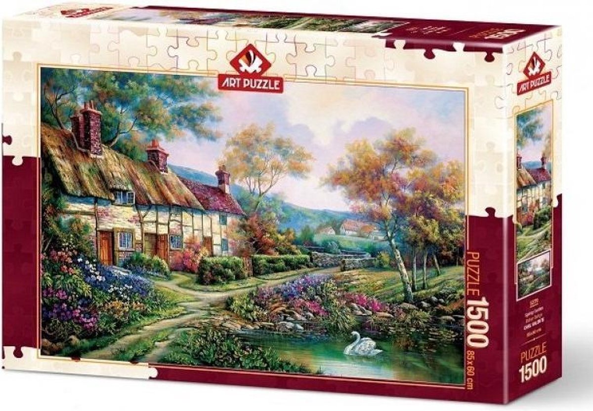 Art Puzzle Spring Garden Puzzel 1500 Stukjes