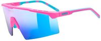Uvex Flowline Zonnebril Roze Supravision Mirror Blue/CAT3