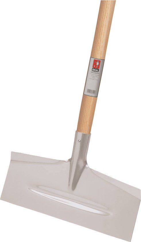 Idealspaten-bredt Idealspaten Sneeuwschuiver Zilv.180x500 met st