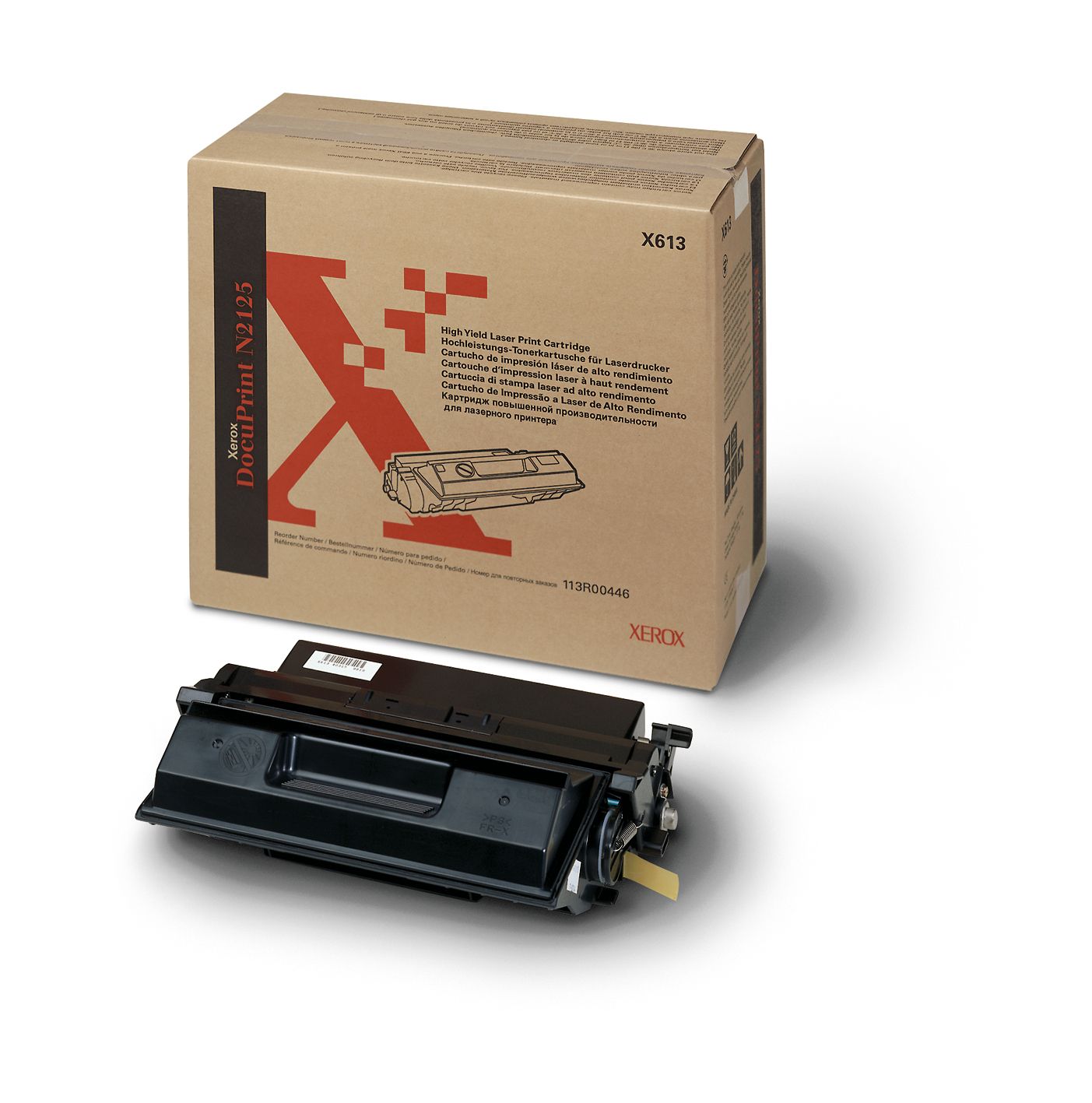 Xerox 113R00446 High Capacity Toner Cartridge Black for DocuPrint N2125 (15,000 pages)
