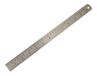 Faithfull Roestvrijstalen Liniaal 300 mm (12 inch)