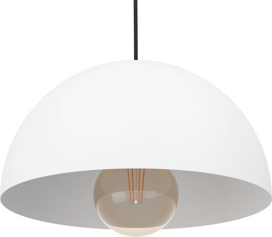 EGLO Gaetano Hanglamp - E27 - 1 Lichts - &#216;30cm - Wit