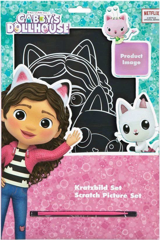 Undercover Gabby's Dollhouse Kraskaarten Set