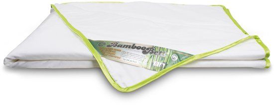 NachtrustOnline Bamboo Bett Zomerdekbed - 140x200 cm - Bamboe - Wit - Anti-allergisch