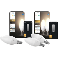Philips Hue Kaarslamp White E14 3-Pack
