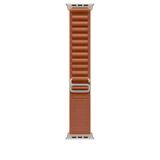 Apple Alpine Loop Band voor de Apple Watch | 44/45/46/49 mm - Maat M - Terracotta / Natural Titanium