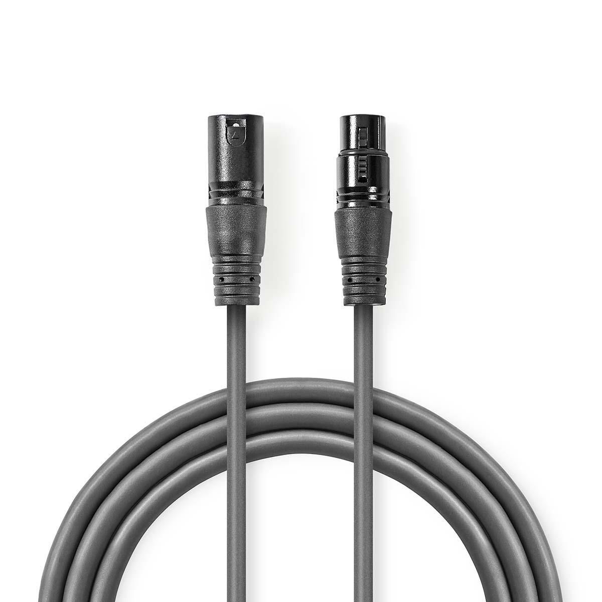 Nedis COTG15012GY200 XLR Audio Cable - 20m - Grey