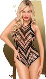 Penthouse Lingerie Go Hotter - Erotische Body - Maat S/L - Zwart
