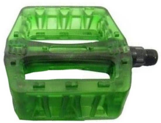 Vwp Platformpedaal Bmx Clear 9/16 Inch Groen Per Set