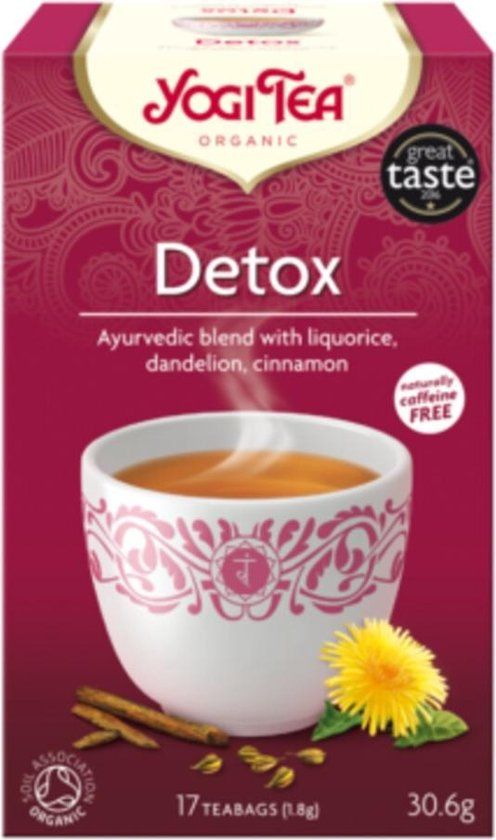 Yogi Tea Biologische Detox Thee - 17 zakjes