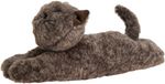 Excellent Houseware Stopper de porte Chat - 1 kilo - gris foncé - 38 x 11 cm