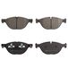 Ferodo FDB4079 Remblok set, schijfrem - (set van 4) | Compatibel met: BMW X5, X6, X6
