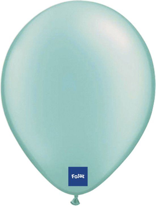 Folat Folatex ballonnen Turquoise 30 cm 50 stuks