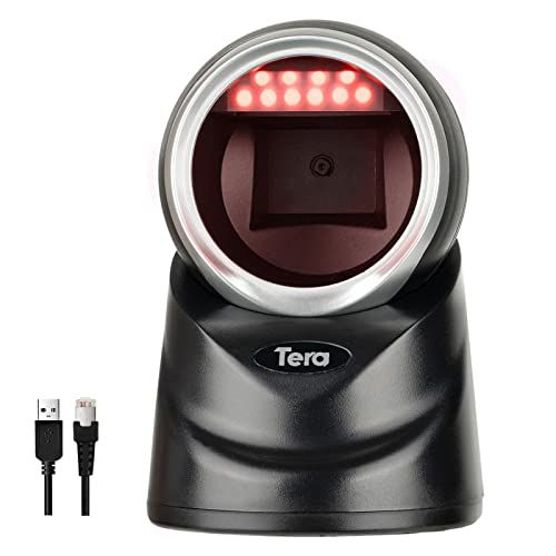 Tera Pro 2D QR Desktop Barcodescanner - USB - Handsfree - 9100