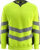 Mascot Safe Supreme Sweatshirt 50126-932 - Hi-Vis geel/zwart - XL