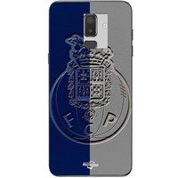 Maniacase Hoesje Samsung Galaxy j8 2018 FCP PORTO GOND BLEU ET GRIS