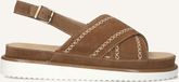 AYANA 11863 Sandalen Dames Bruin Maat 38