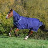 Bucas Regendeken Atlantic Exclusive & Neck Donkerblauw
