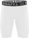 Craft Sportswear Pro Control Compressieshorts Unisex - Wit/Zwart - Maat S