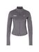 NIKE Trainingsjack 'SWIFT' grijs / lichtgrijs / zwart