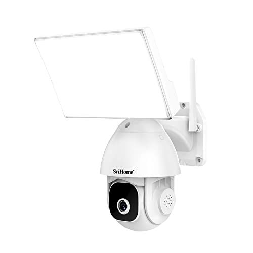 SriHome SH039 - 5MP WiFi Starlight IP Camera - SD Card