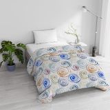Winterdekbed Spirals Winterdekbed Basic, opgevuld en bedrukt, 160x245 cm