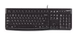Logitech K120 Clavier - USB - QWERTY - Noir