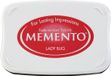 Tsukineko ME-000-300 Memento stempelinkt stempelkussen groot Lady Bug rood