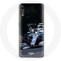 Formule 1 Valtteri Bottas F1 Racing Driver Zwart Maniahoesje Hoesje voor Huawei p20