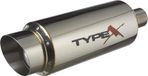 Sportuitlaat AutoStyle Sportuitlaat Universeel Type X Racing - Ø150mm - Angle Tip