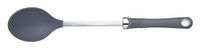 KitchenCraft Professional Kook- / Opscheplepel, Ergonomisch Handvat, Nylon, 35,5 x 6,5 x 3 Centimeter, Grijs, KCSGSNS