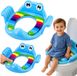 LEAN TOYS Housse de siège de toilette pour enfants Siège souple avec poignées Bleu