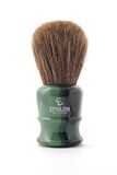 Epsilon Scheerkwast, paard, bruin, groen, 26 mm, standaard, uniek