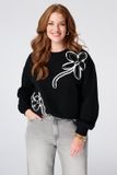 MS Mode Trui Sweater met borduursel
