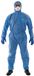 Ansell AlphaTec 1500 Plus wegwerpoverall - blauw XXL