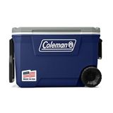 Coleman 316-serie geïsoleerde draagbare koeler met zware wielen, lekvrije wielkoeler met 100+ blikcapaciteit, houdt ijs tot 5 dagen