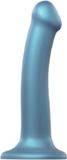 Strap-On-Me Lovely Planet SARL Strap on Me Dildo Metallic Blauw - Medium