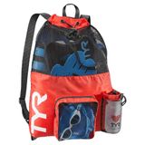TYR Alliance Big Mesh Mummy 40L Zwemtas - Rood