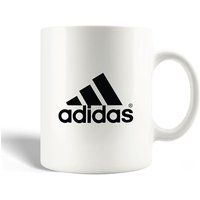 Adidas Keramieken mokkoffer, Adidas logo Zwart Stevig