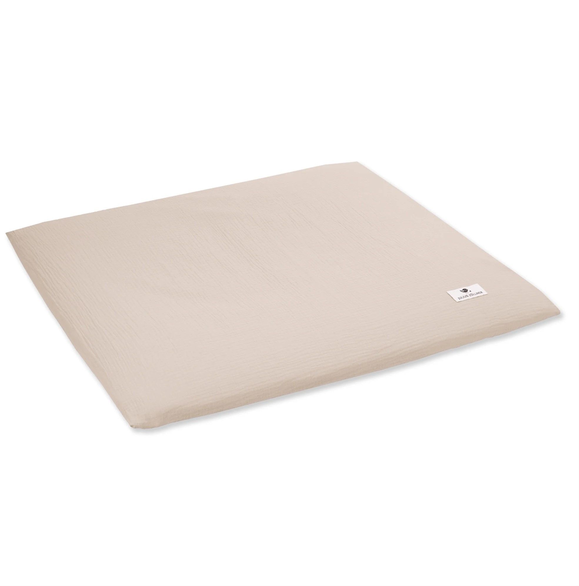 JULIUS ZÖLLNER Verzorgingskussenhoes mousseline sand 85 x 75 cm