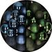Kaemingk B.V. Boules de Noël 60 pièces - mélange vert foncé/bleu foncé - 4-5-6 cm - plastique