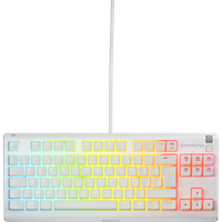 SteelSeries Apex 3 TKL - Wit - RGB Gaming Toetsenbord - FR Azerty - IP32 Waterbestendig
