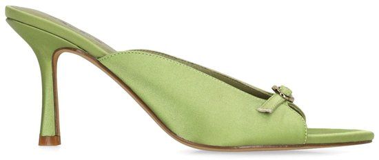 Sacha - Dames - Groene muiltjes met gesp - Maat 40