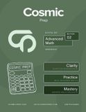 Cosmic Prep Digital SAT Advanced Math Workbook Second Edition