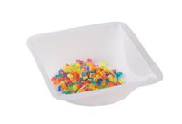 NeoLab 1-1124 wegwerpwasbakjes, 41 mm x 41 mm x 8 mm, wit (500-pack)