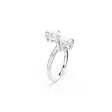 Swarovski Re Msmera Ring Dames Zilver Metaal Kristal 15.5