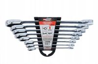 Awtools Professionele Set - Plooi- en Ringsleutels - 8-delig - Ratelfunctie