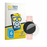 BROTECT Screenprotector 6 Stuks voor KPEP ET491 1.32" Beschermglas Transparant