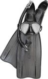 Cressi Pro Star Snorkelset Zwart EU 45-46